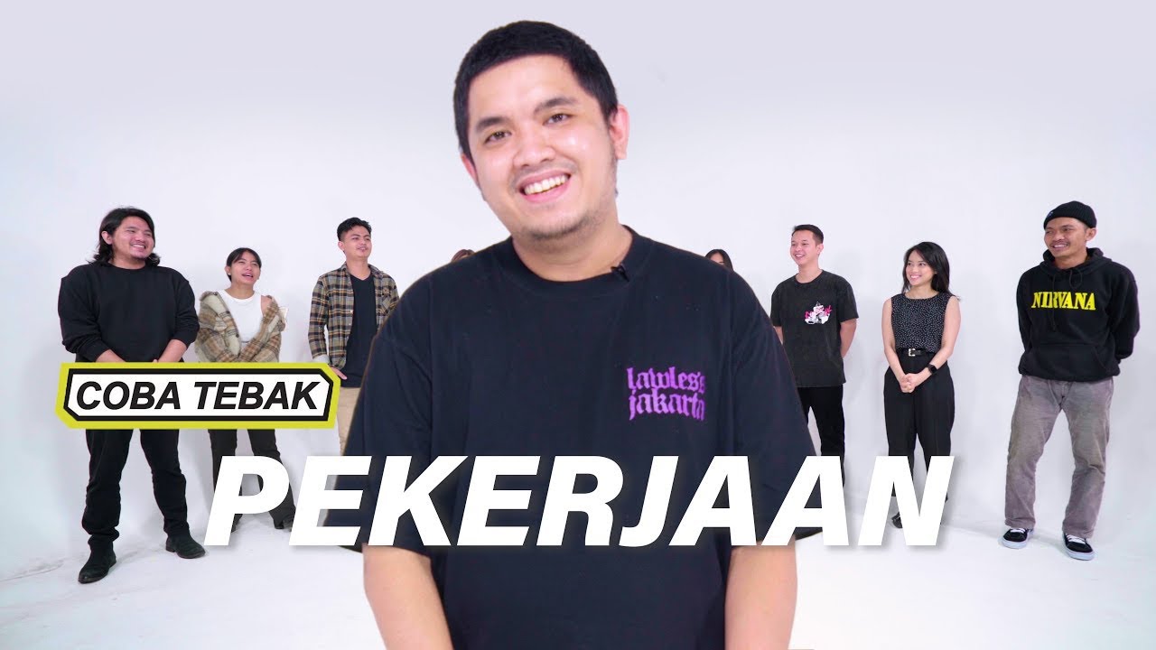 PEKERJAAN APA YANG PALING LO SERING TEMUIN? | Coba Tebak | S1 • E12