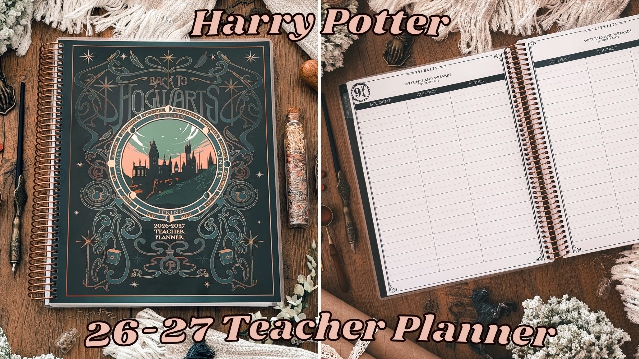 Harry Potter 2026-2027 Teacher Planner