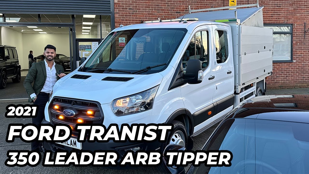 2021 Ford Transit 2.0 350 Leader (Arb Tipper) (7 Seat)