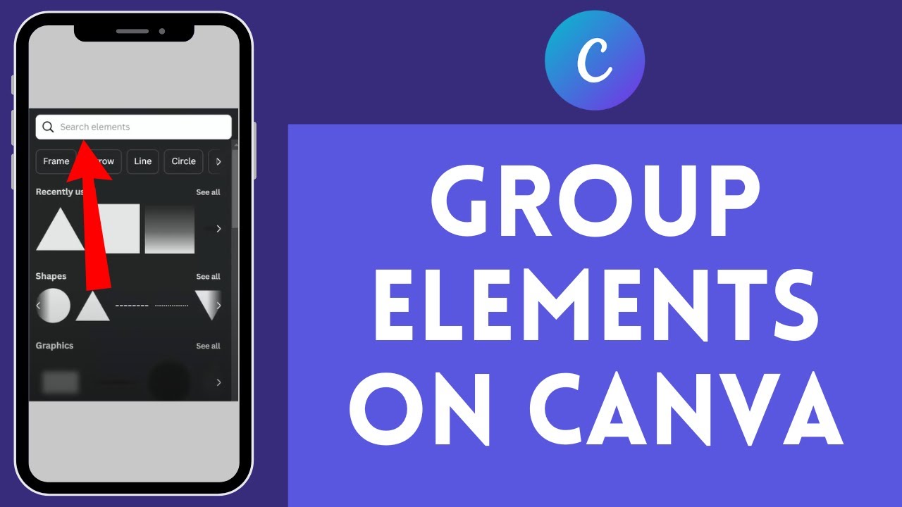 How to Group Elements in Canva on PC (2024) | Canva Tutorial