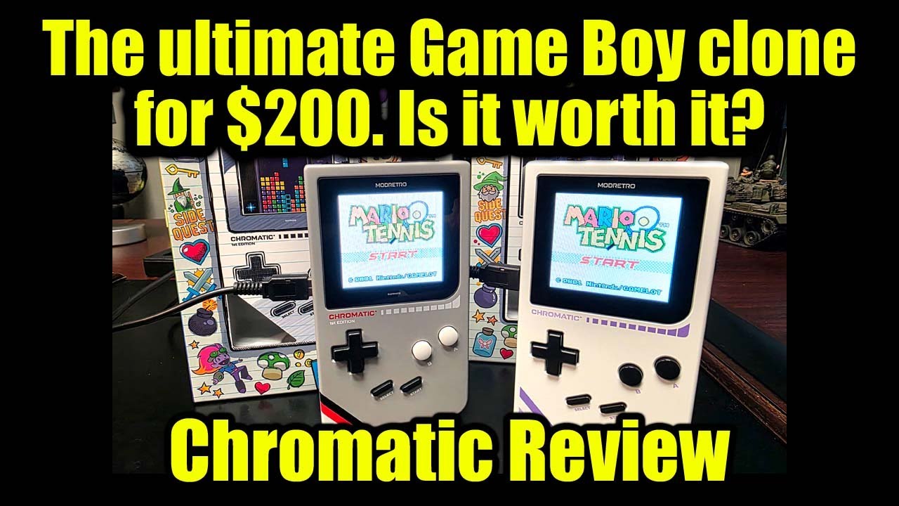 Обзор ModRetro Chromatic: лучший Game Boy