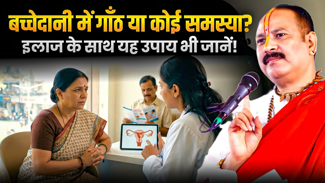 बच्चेदानी में गाँठ या कोई समस्या? इलाज के साथ यह उपाय भी जानें! @panditpradeepmishraofficial 