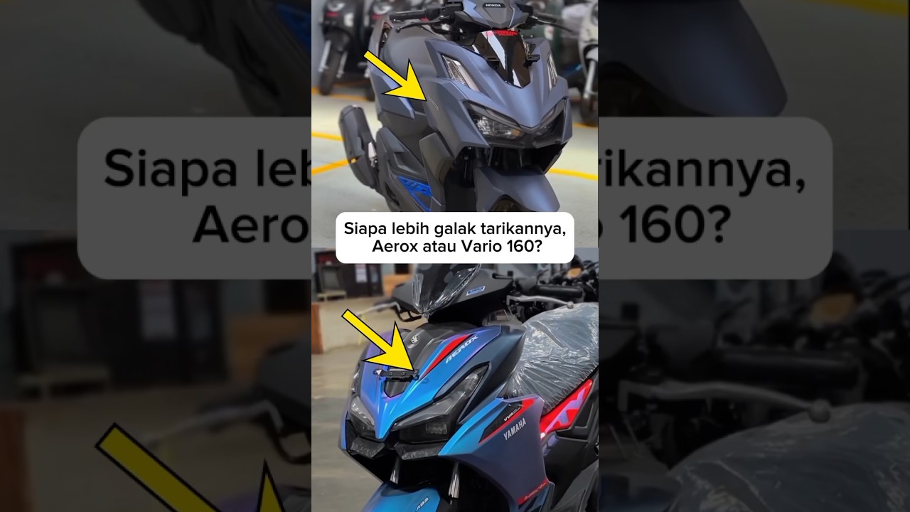 Aerox vs Vario 160‼️ Siapa Lebih Galak Tarikannya? Gaspol Aja Atau Nanggung Bro?!