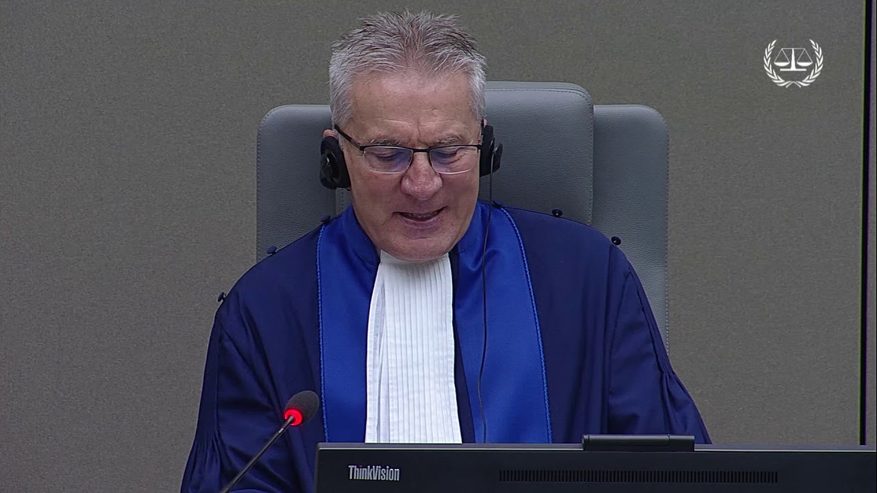 Ntaganda case: Delivery of the Sentence, 7 November 2019 FLOOR
