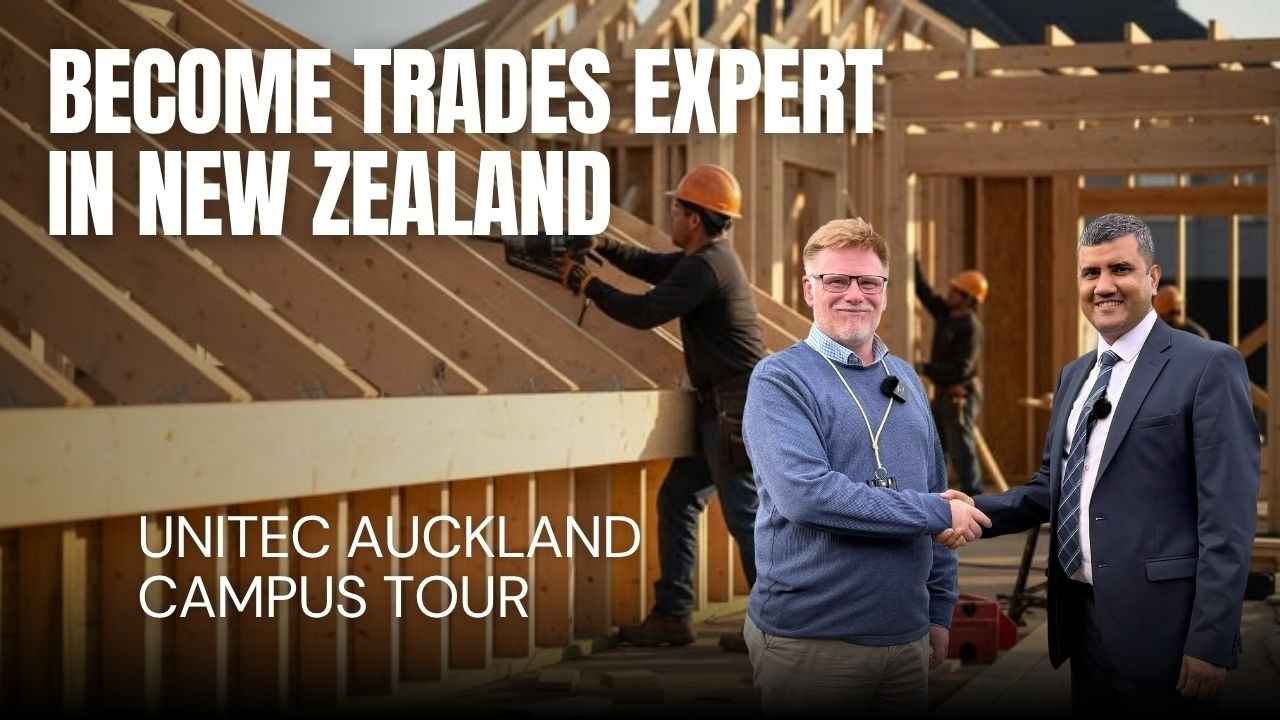 Study Plumbing & Carpentry at Unitec Auckland | Study in New Zealand | Gasfitting & Drainlaying