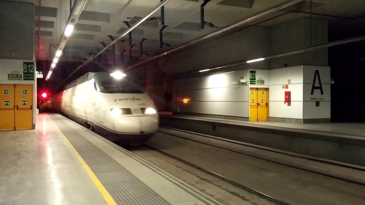 AVE serie 100 entrando en Girona-AV