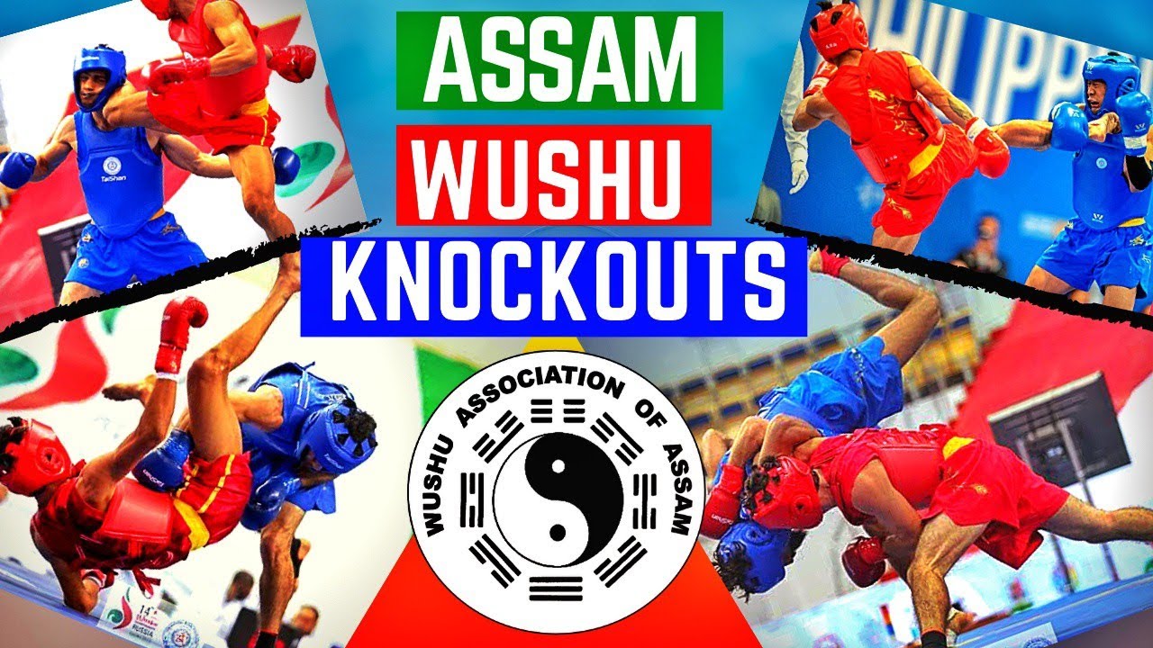 Wushu KNOCKOUTS by top player of ASSAM