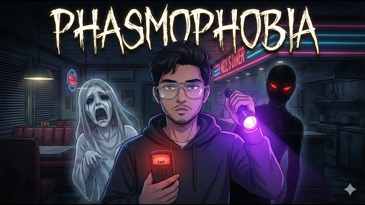 PHASMOPHOBIA LIVE WITH FRIENDS #trending #viral #horror