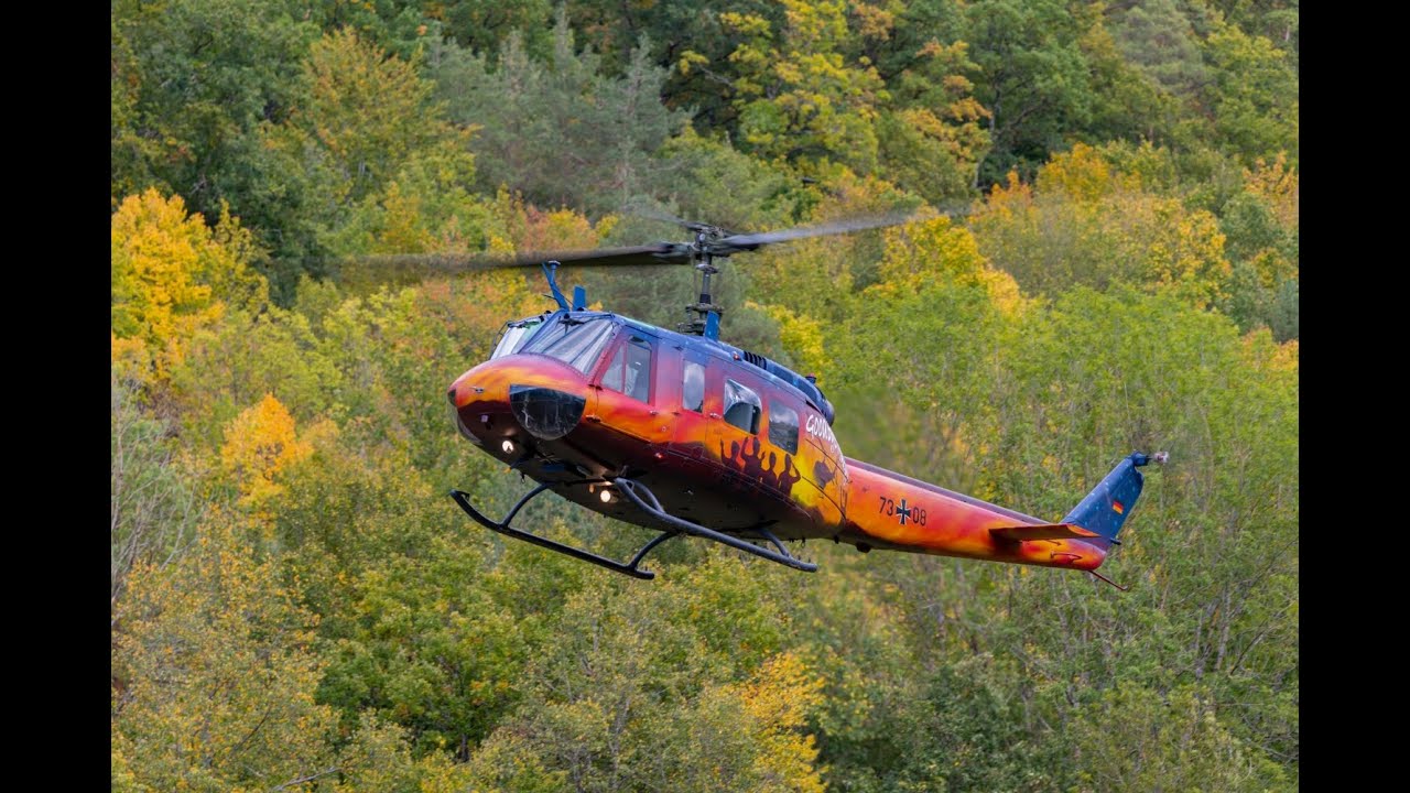 Bundeswehr | TrspHubschrRgt 30 | Übungsflug Goodbye Huey | Bell UH-1D | 73+08 | Mulfingen