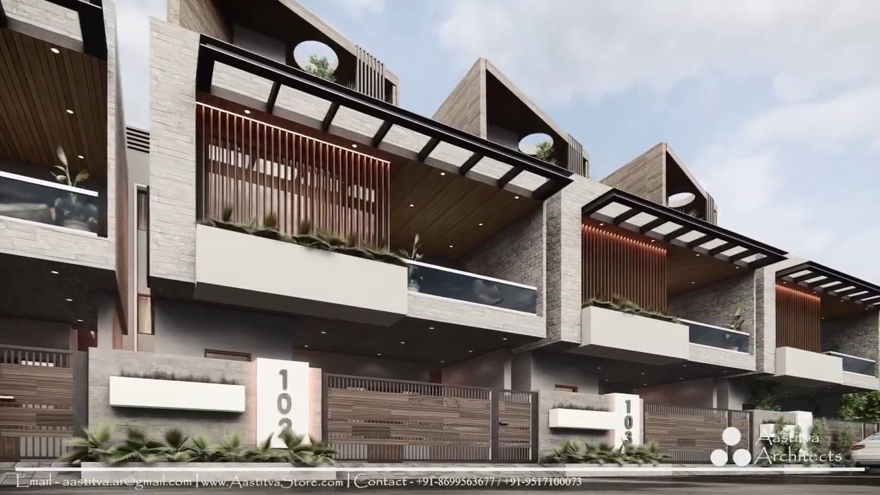Modern Luxury House Design Animation - 3D Walkthrough by Aastitva Architects and Visualizers