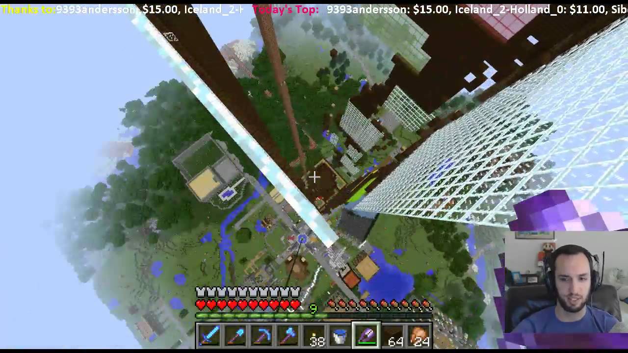 Livestream -- MindCrack: Cleaning Up the ZedBlinger Tower Prank