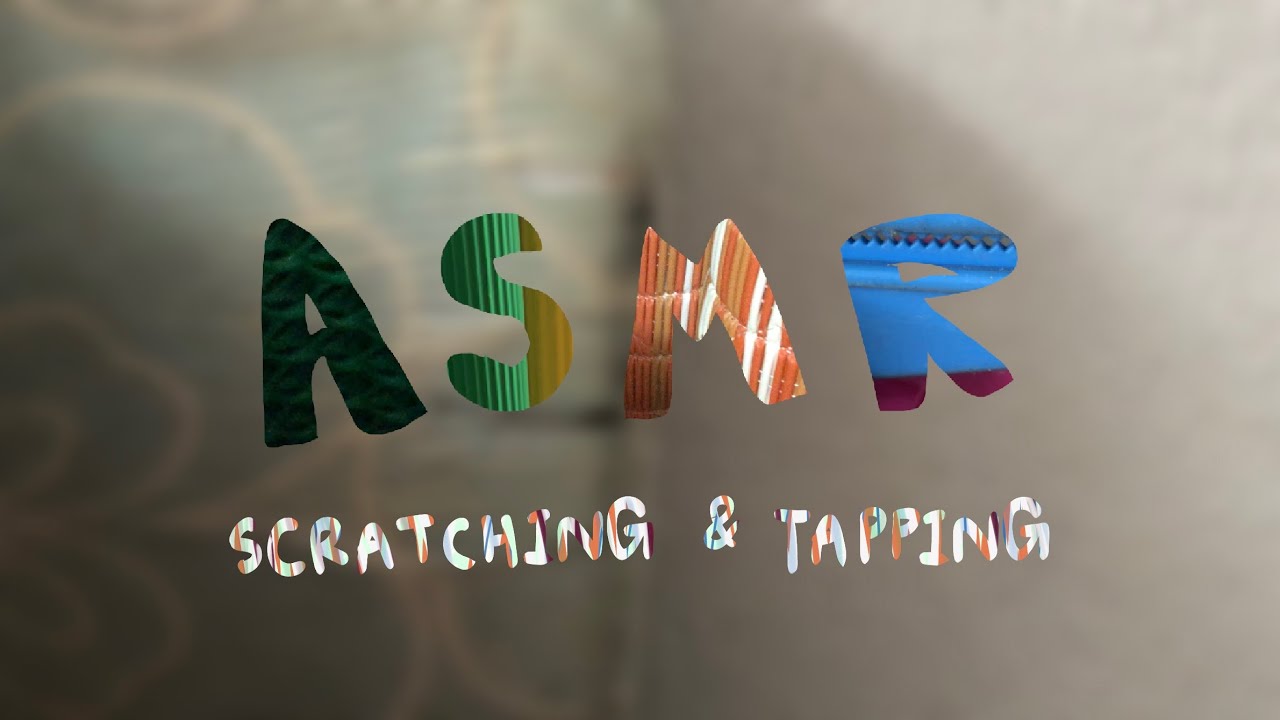ASMR lofi-Scratching and Tapping-Storage room-No talking