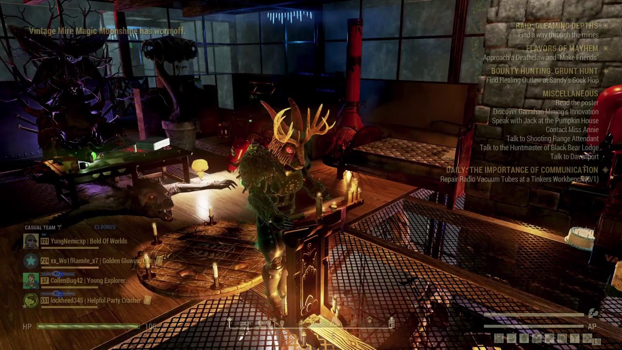 Fallout76| Alien Invasion continue grinding-whatever