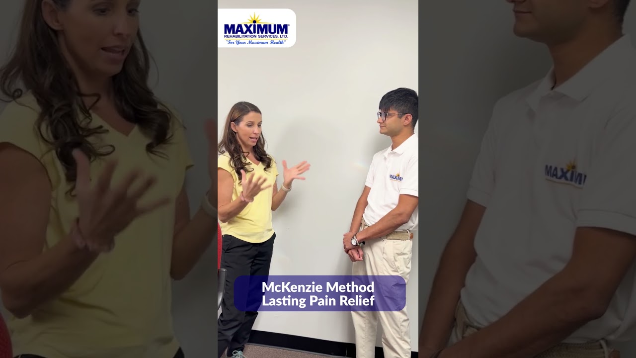 McKenzie Therapy for Back & Neck Pain | Maximum Physical Therapy #chicago