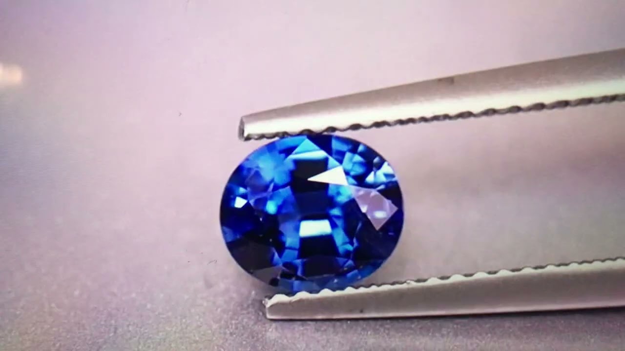 Saphir, Sri Lanka Cornflower 1.01 ct. (Unheated)