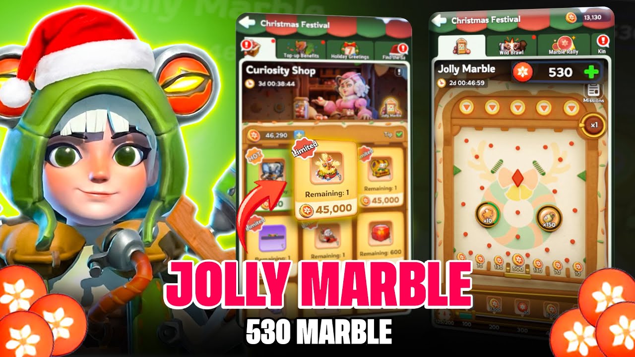 UNLOCKED: Exclusive Jolly Marble City Skin! | Whiteout Survival