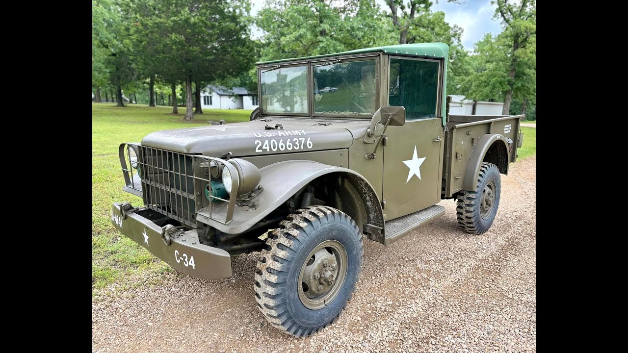 1951 Dodge M37 Military Truck  *SOLD*