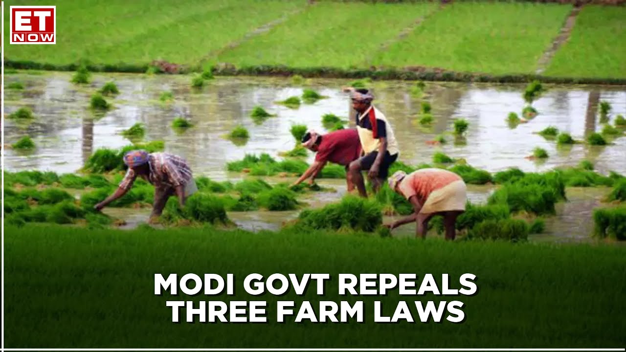Government withdraws three farm laws; PM Modi appeals farmers to end the protest