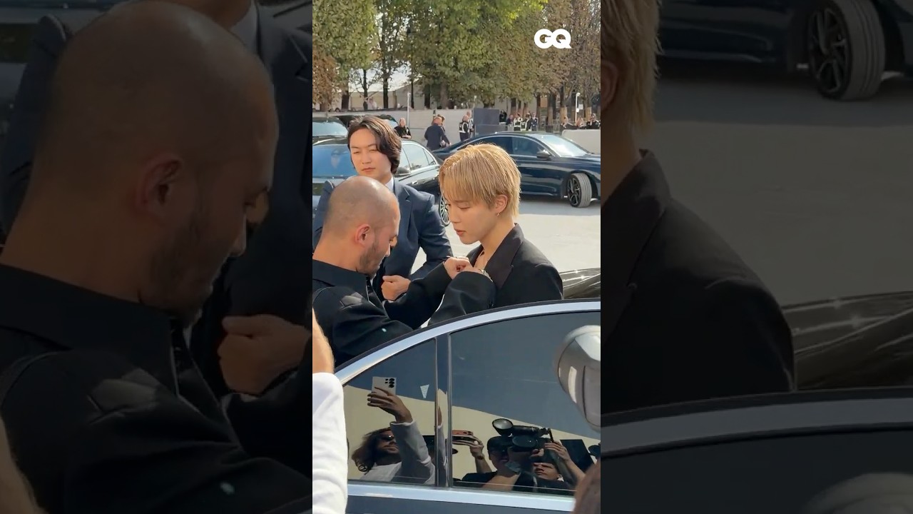 BTS Jimin at the Dior Spring/Summer 2026 show at Paris Fashion Week ✨