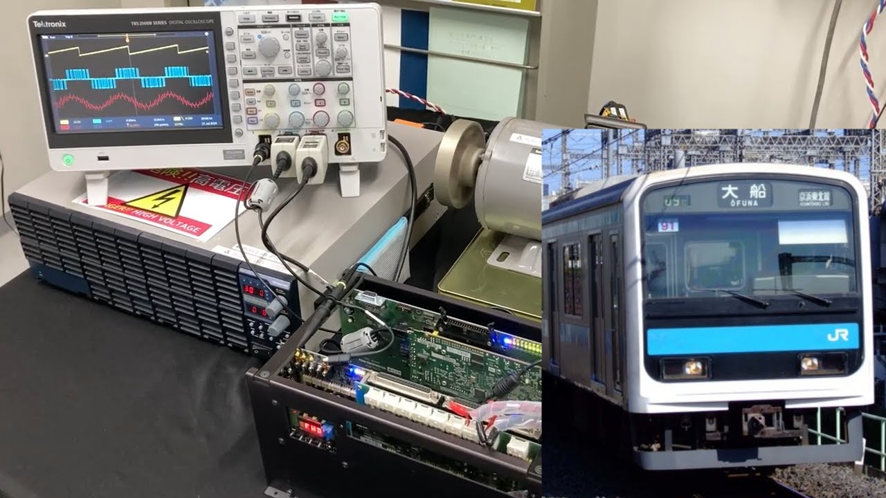【209系】VVVFインバータを再現しました