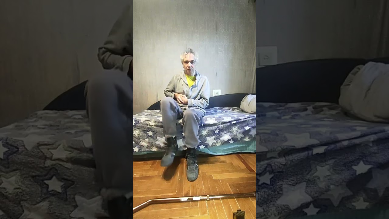 нога и палка через месяц после последней тренировки 3 года после инсульта