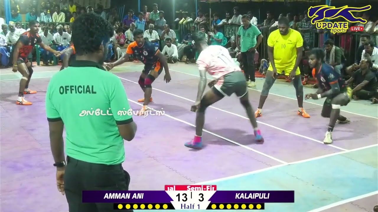 SF |AMMAN ANI ALLUR vs KALAIPULI MEIKUDIPATTI |#PUDUKUDI#THANJAVUR MENS KABADDI - 2026