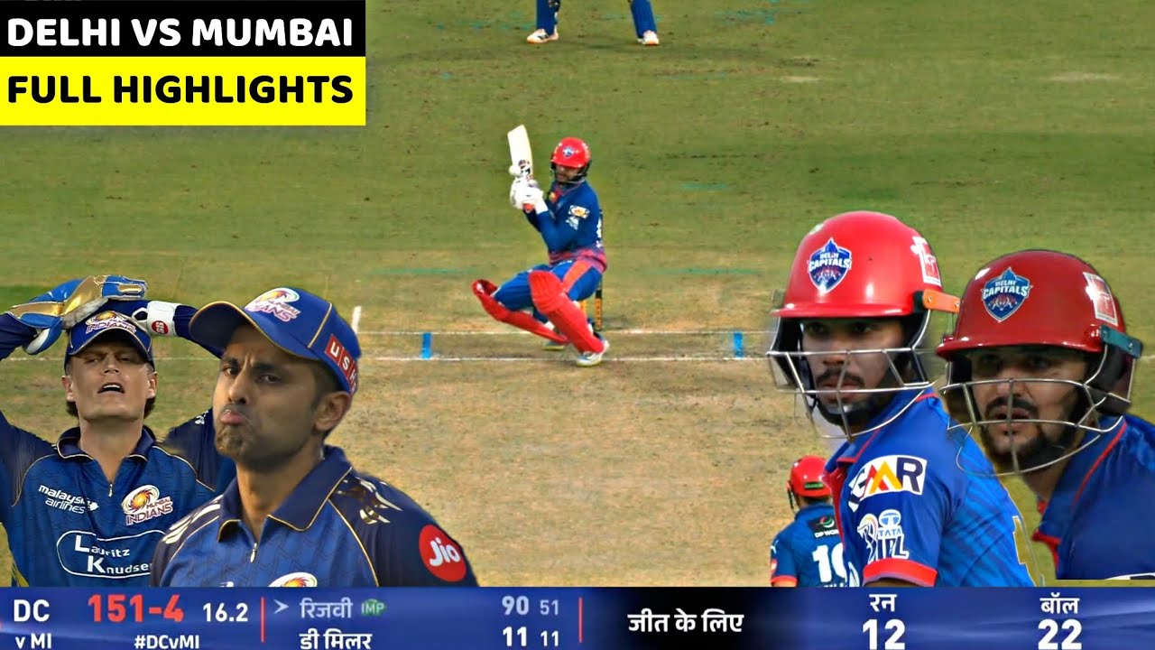 MI vs DC IPL 2026 Full Match Highlights | MUMBAI vs DELHI IPL 2026 Full Highlights