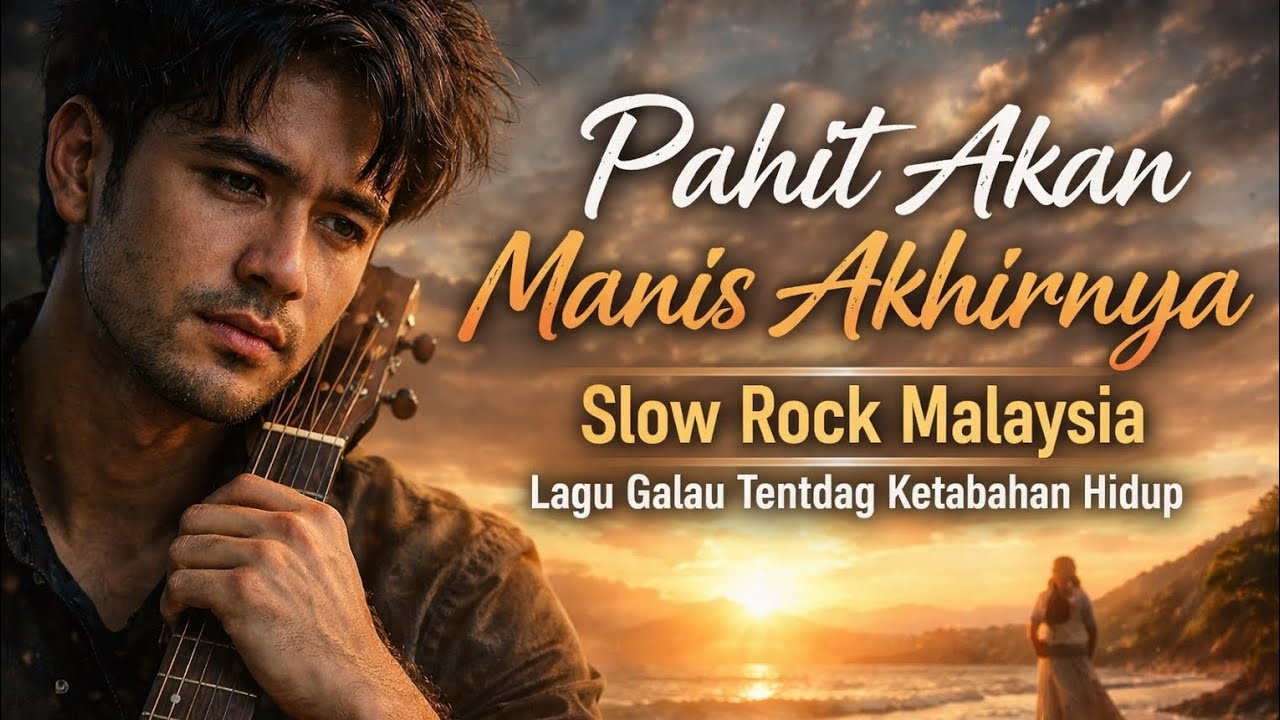 Pahit Akan Manis Akhirnya - Slow Rock Malaysia | Lagu Galau Tentang Ketabahan Hidup