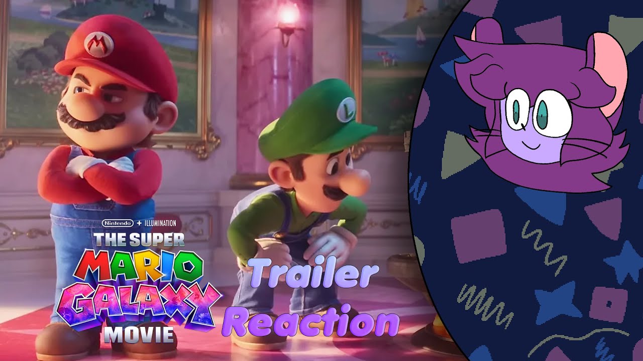 The Super Mario Galaxy Movie Direct 11.12.2025 Reaction - PalmtreePigeon VODS