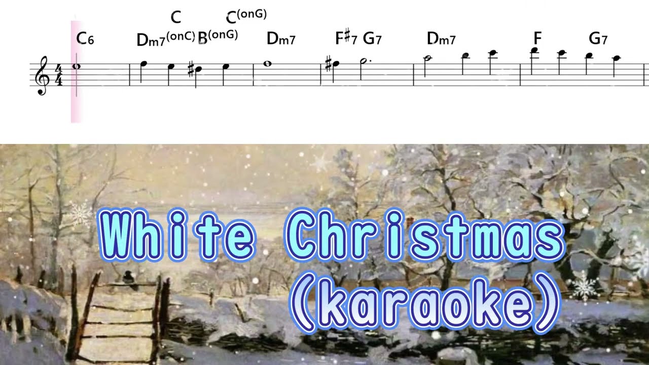 White Christmas (カラオケ)