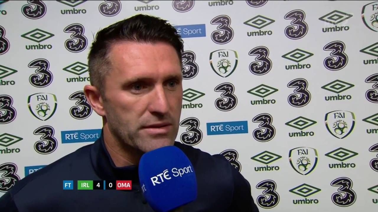 Robbie Keane's Last Match. Goals from game v Oman and final interview (short version)
