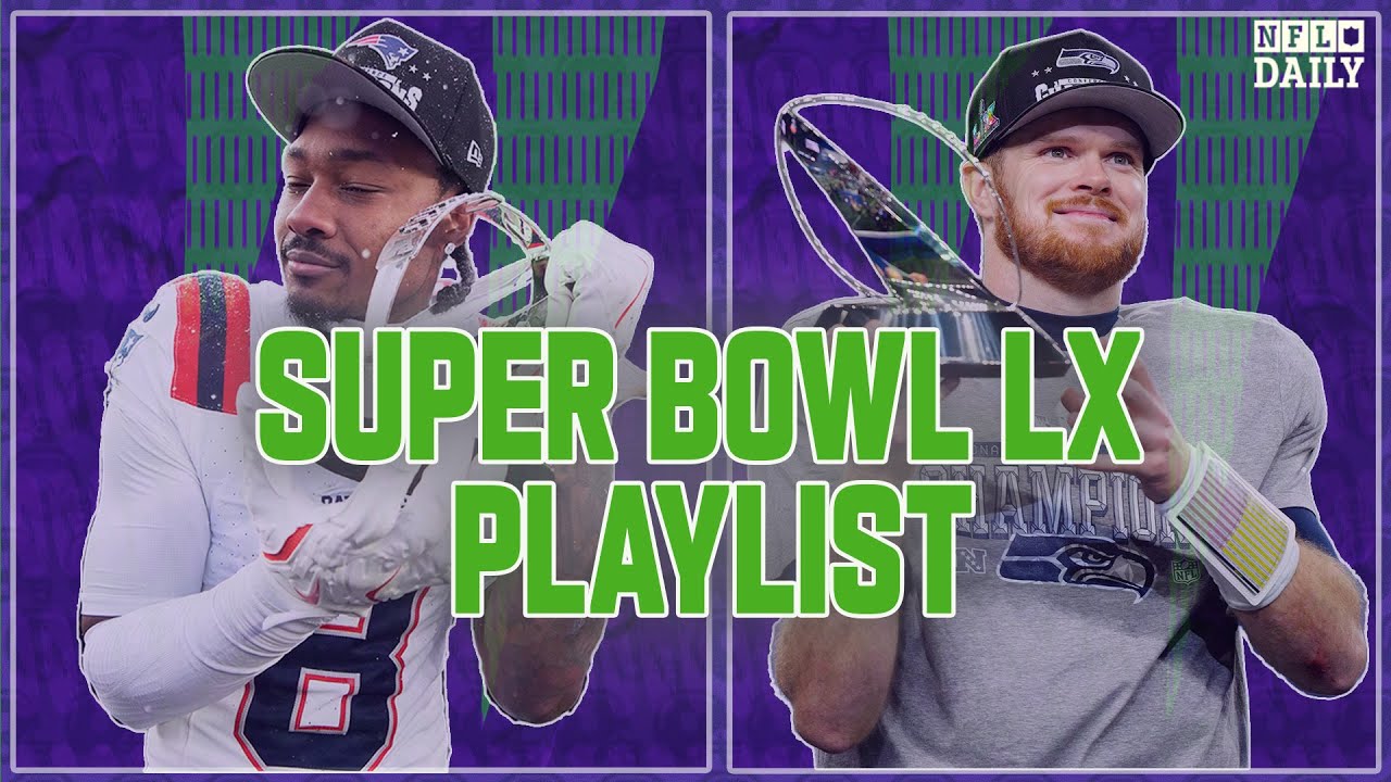 Patriots and Seahawks Super Bowl LX Playlists