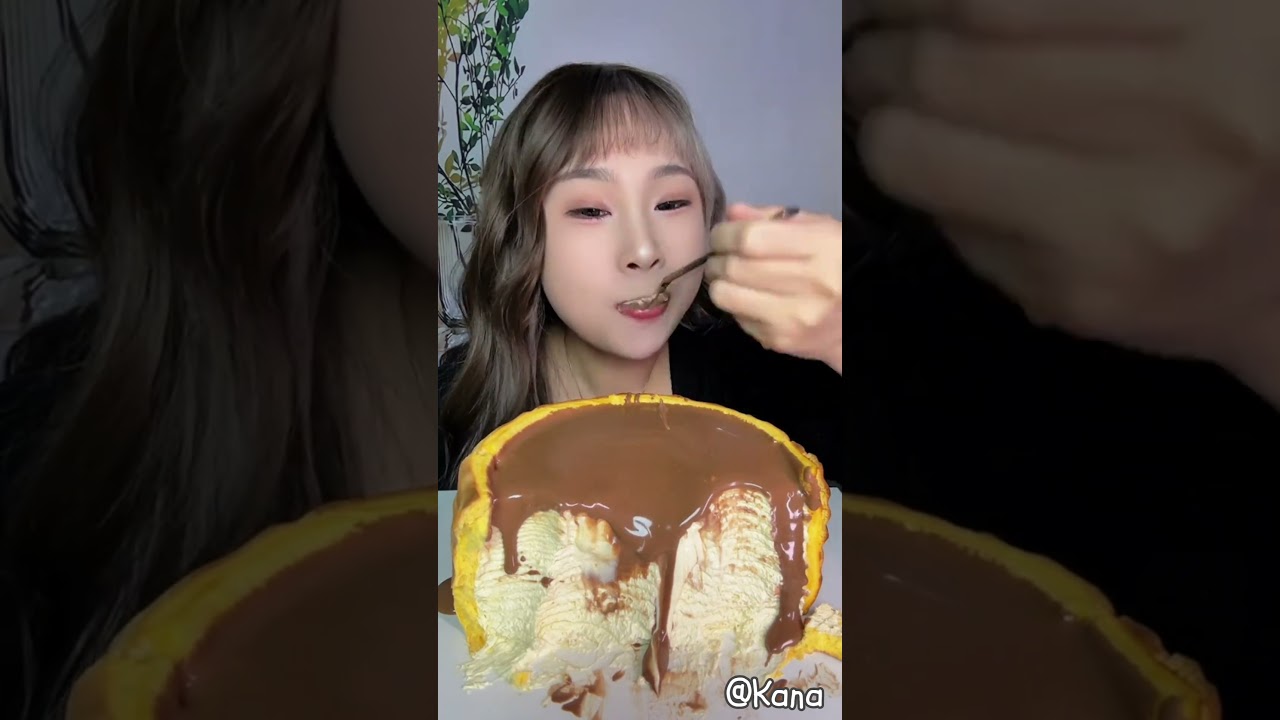 🍫 Dripping Chocolate Cream Crepe Cake | Food ASMR