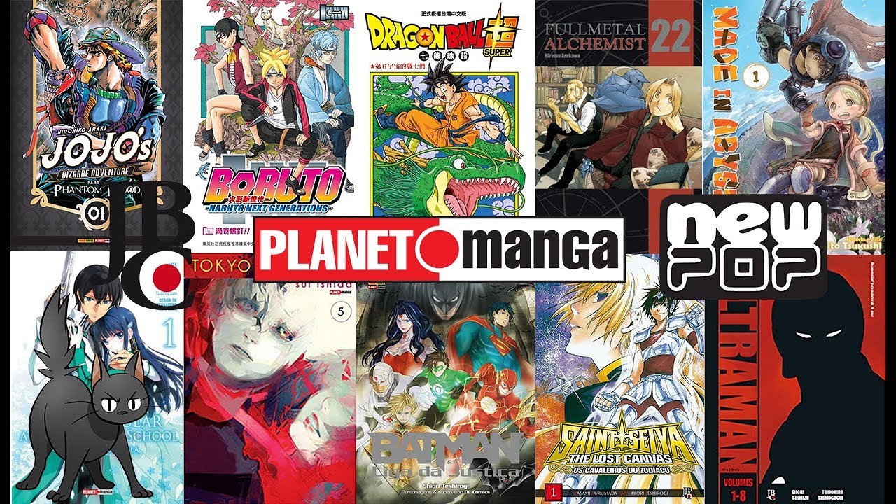 Lan&ccedil;amentos em Julho pela Panini, JBC e NewPOP! Mang&aacute; J&aacute;