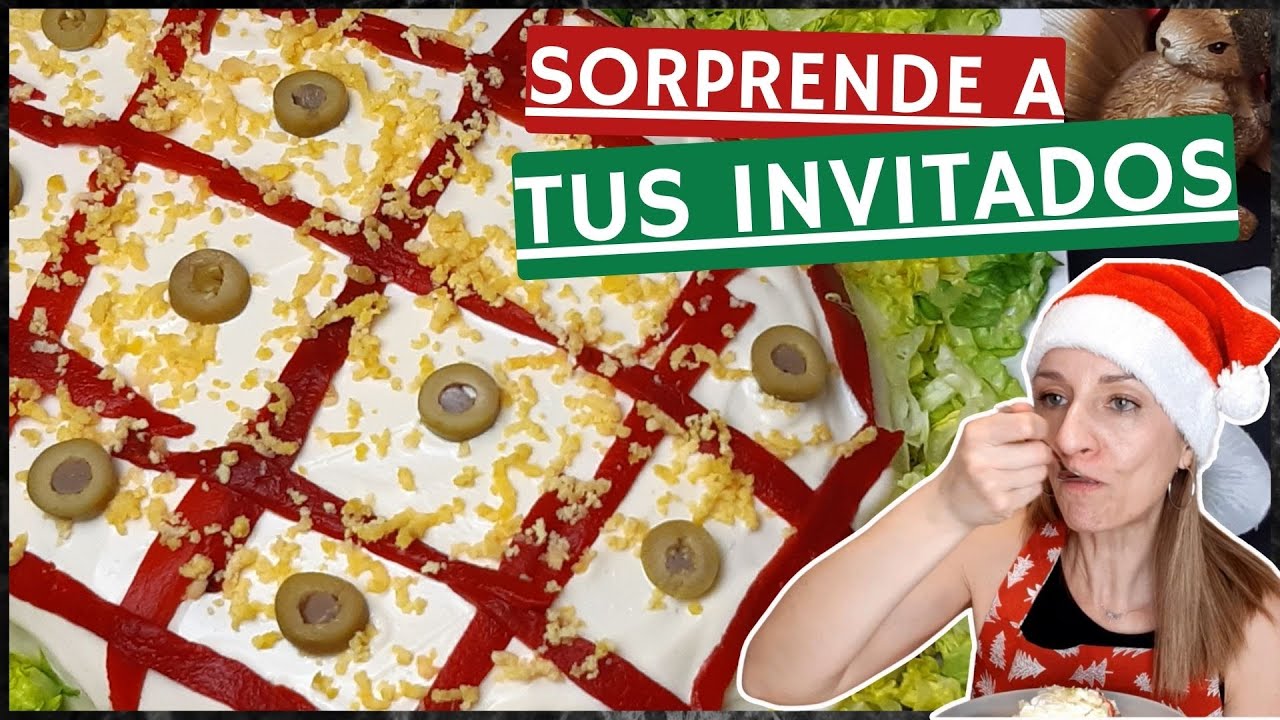 PRIMER PLATO para NAVIDAD. FACIL&Iacute;SIMO, RESULT&Oacute;N Y QUE CUNDE UN MONT&Oacute;N.