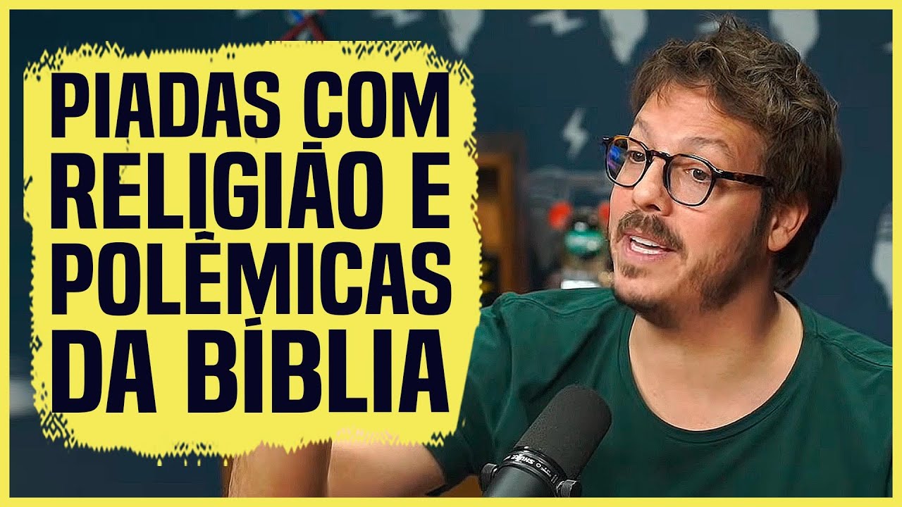 FEZ PIADA COM A B&Iacute;BLIA E ACABOU DANDO UM SERM&Atilde;O CRIST&Atilde;O | F&aacute;bio Porchat no Flow Podcast
