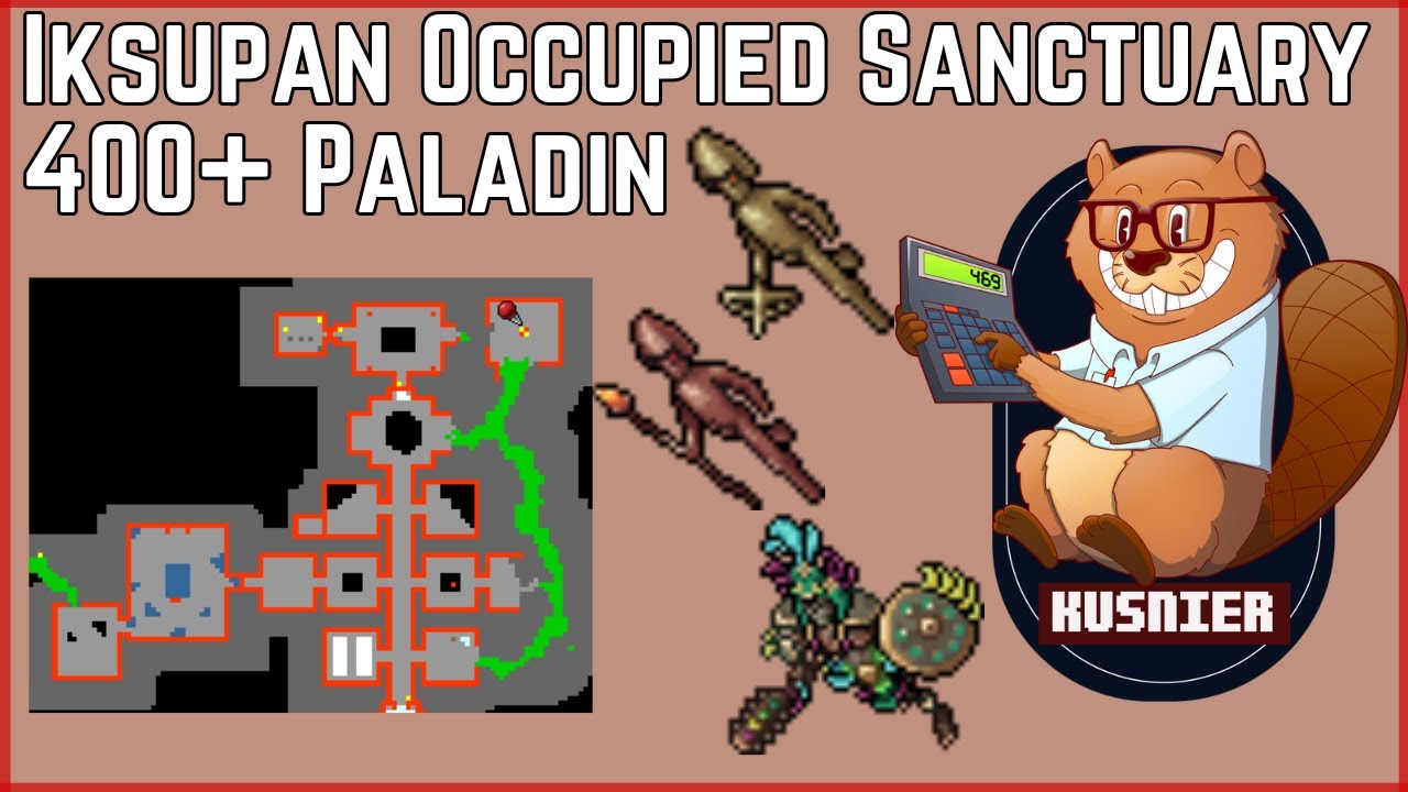 Iksupan Occupied Sanctuary | 400+ Paladin | Tibia