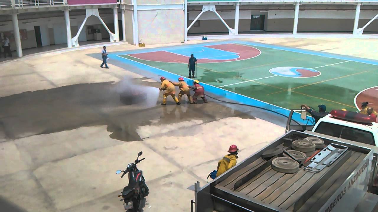 Discentes Bomberil UNES Anzo&aacute;tegui.