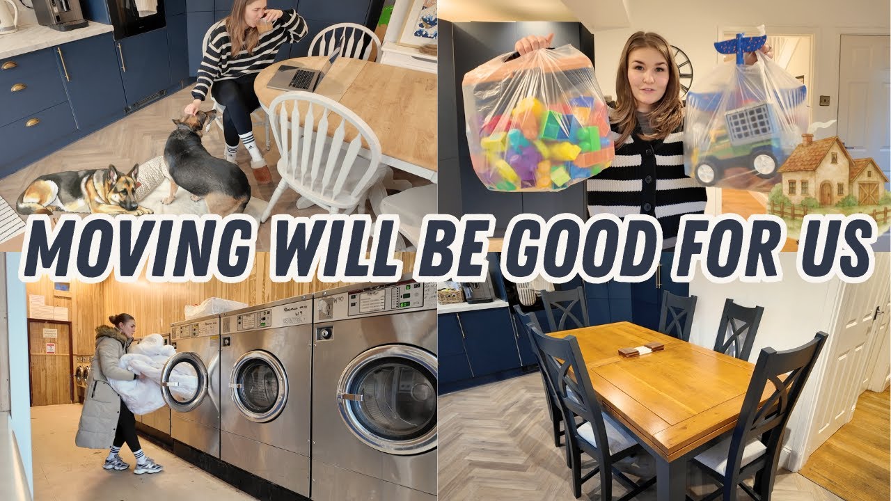 Moving will be good for all of us🐶👦🏼👧🏼🏡
