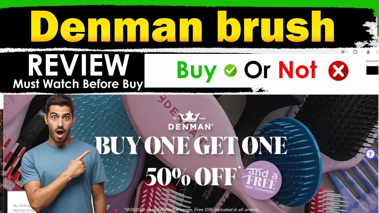 Denman brush review  | Is Denman brush legit or scam | how to use the denman brush