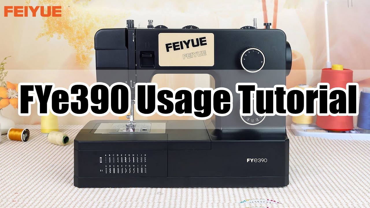 New Product Unveiling : How to Use FEIYUE FYe390 Sewing Machine?