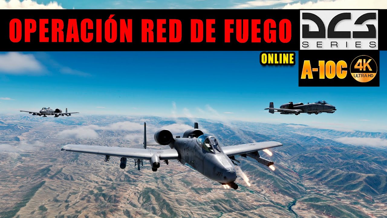 🔥 Dominando el Cielo Afgano en la Operación Red de Fuego | DCS World Highlights ONLINE