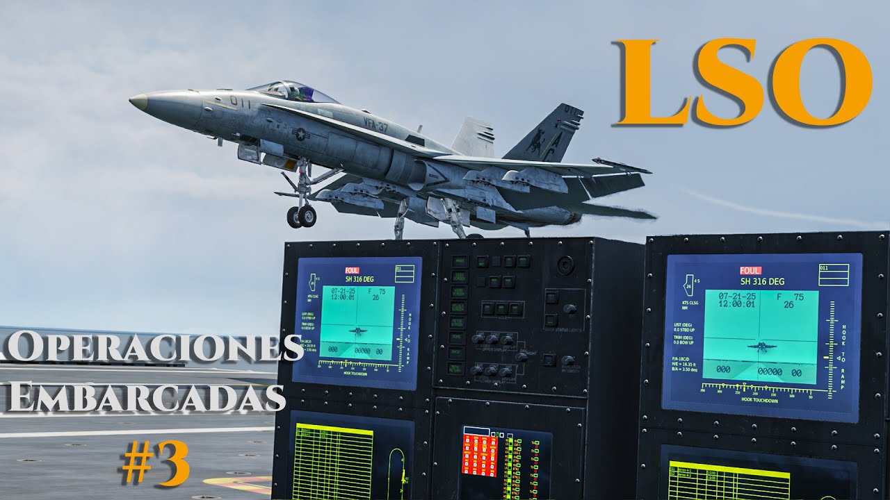 Guía completa de LSO en DCS | DCS Operaciones Embarcadas #3 |