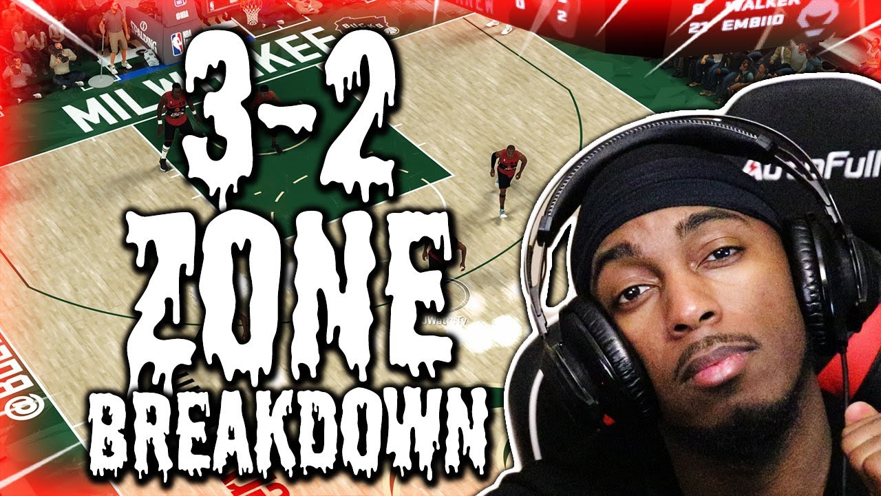 OFFICIAL BEST DEFENSE TUTORIAL l HOW TO RUN A AMAZING 3-2 ZONE IN NBA 2K20 MYTEAM!
