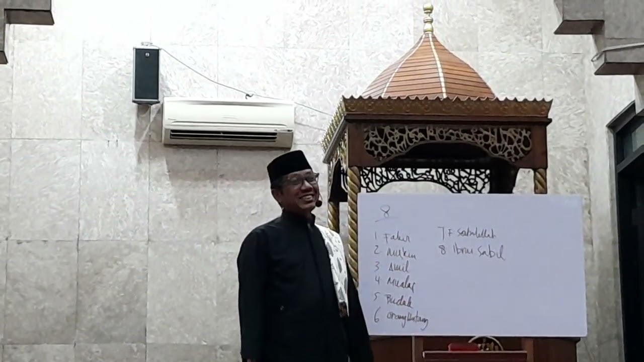 Kajian Kitab Al Umm/Zakat/Bersama DR. KH. Saipul Bahri MA/Masjid Al Hikmah