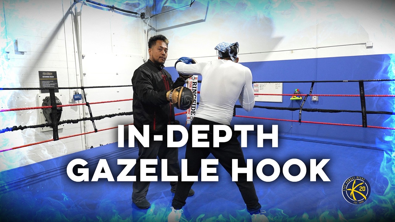 This is how to train the Gazelle Hook! | Boxing technique