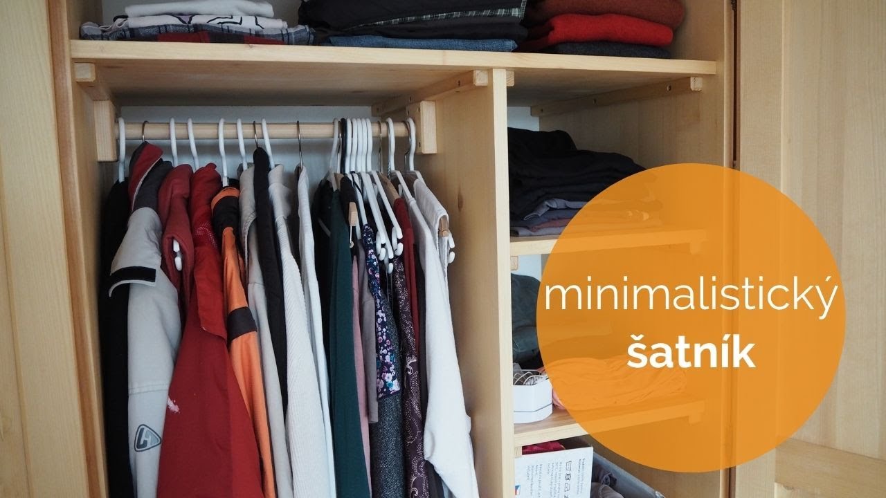 Minimalistický šatník | Co mám právě teď v šatní skříni? Jak mám oblečení uspořádané?