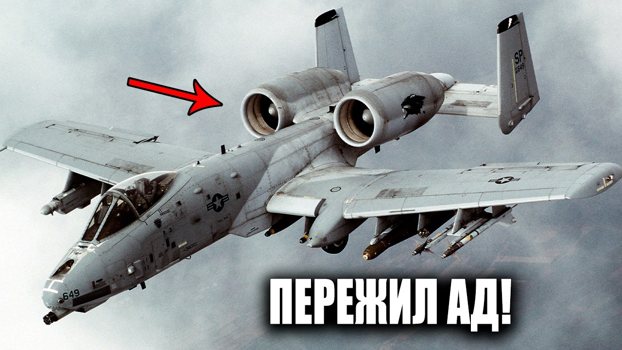 Этот летающий танк возвращался на базу даже с оторванным крылом и решетом вместо хвоста!