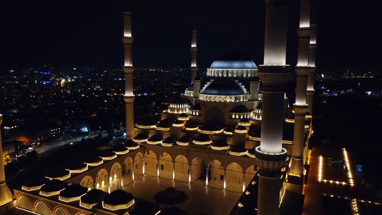 EFSANE DRONE ÇEKİMİ ÇAMLICA CAMİ  CİNEMATİC ÇEKİM