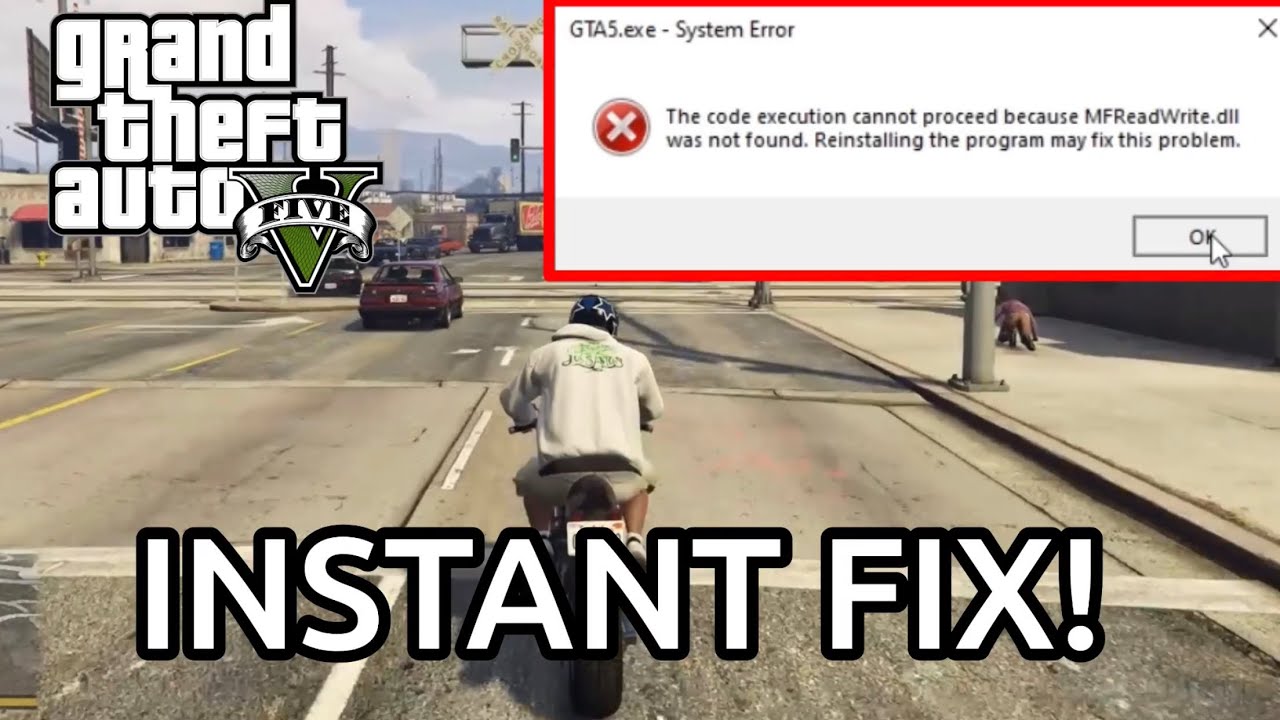 Ошибка «GTA 5 DLL не найден» ГАРАНТИРОВАННО ИСПРАВЛЕНО!